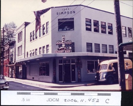 July 1958 Juneau - Nugget Shop