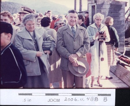 July 1954 Salmon Derby Sec McKay & Mrs McKay