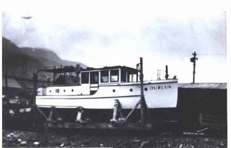 dry-docked boat