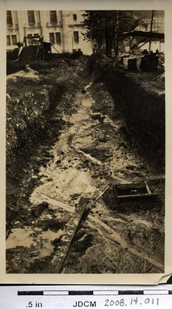 Excavation building site 1929