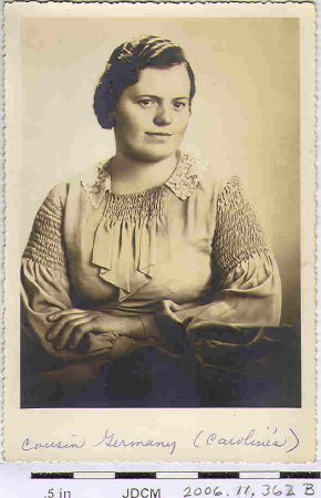 Caroline Jensen's German cousin 1937