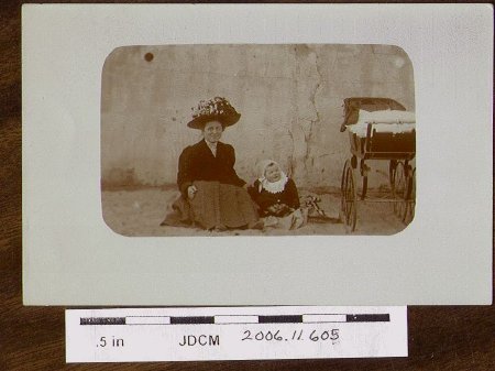 German woman & child 1890's
