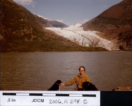 Jensen at Eagle Glacier 1970s