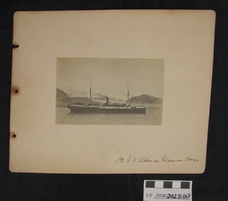 G.W. Elder in Glacier Bay by Unknown
