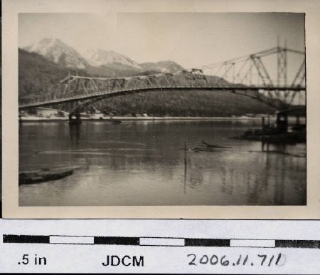 Juneau Douglas Bridge 1930's