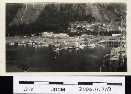 Juneau harbor 1930's