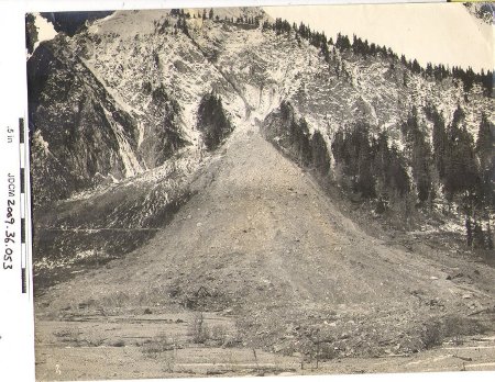 Landslide on Mountain Plffs Exhibit No 62 Recieved in evidence AUG 10 1914