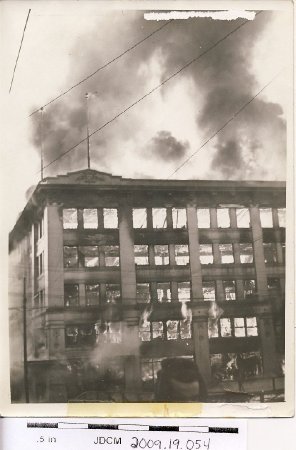 Goldstein Building fire