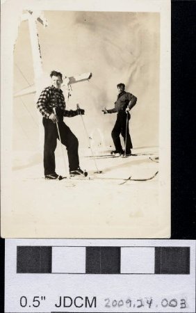 Gary & Chuck on Skis May 1, 1941