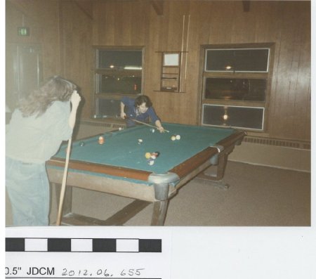 Zach Gordon Club playing pool