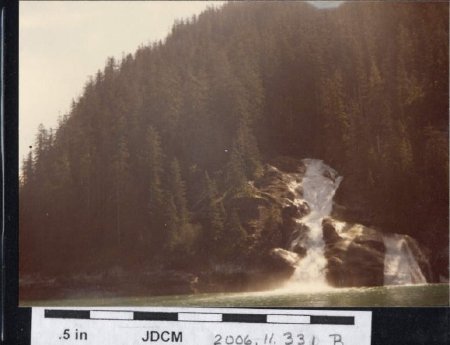 Tracy Arm waterfall July 1981