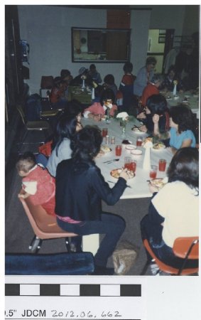 Zach Gordon Club Thanksgiving Dinner 1984