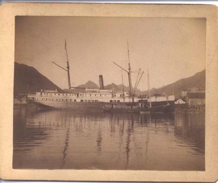Steamship in Sitka