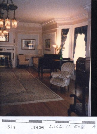 1986 Interior of Governor's Mansion- parlor