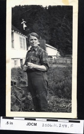Erma Olson, Olson farm 1950's