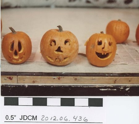 Halloween carved pumpkins 1991