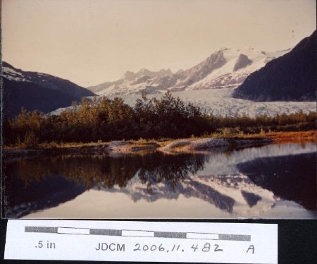 Mendenhall Glacier reflection 1952