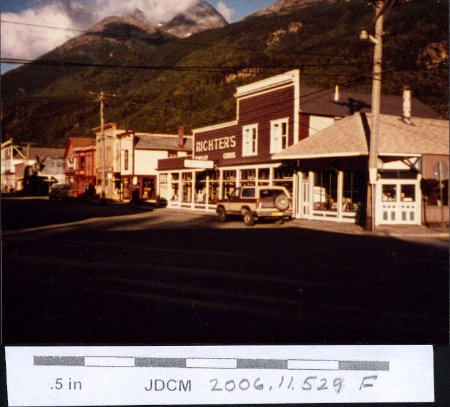 Main Street Skagway historical site 1988