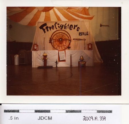 color photo, Firefigher's Ball