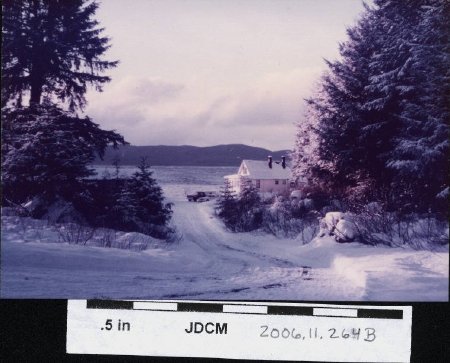 Snowy view winter 1965