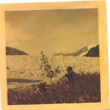 Carl and Caroline at Glacier