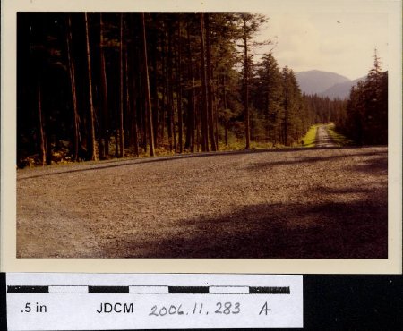 Echo Cove road end 1972