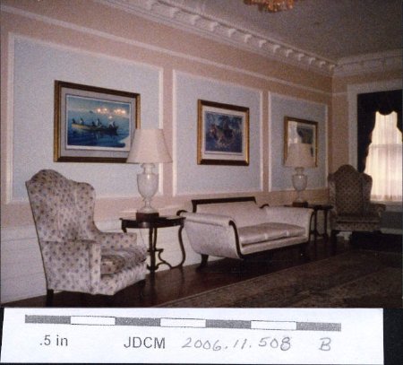 1986 Interior of Governor's Mansion