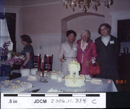 Ann Smith's 85th birthday at Governor's Mansion 1985