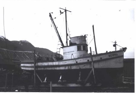 boat dry-docked