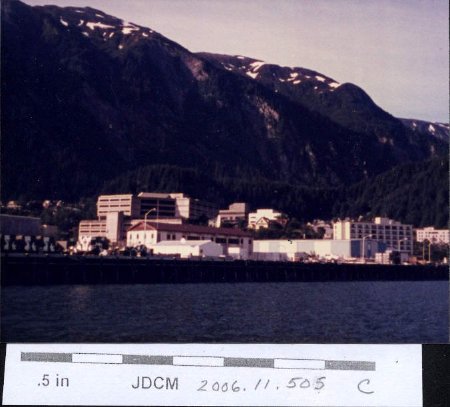 1986 Views of Juneau from M/V C'EST SI BON State Office Bldg