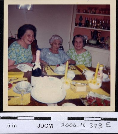 Emma & Mabel Lawson and Mother, April 27, 1969