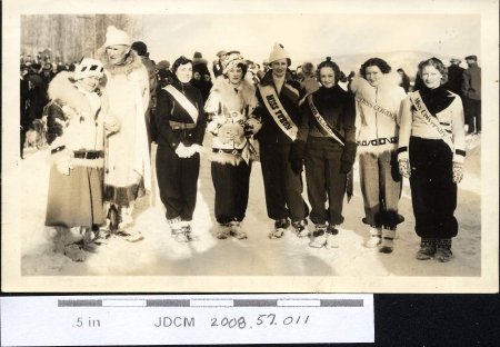 Fairbanks Ice Carnival beauty pageant ~1937