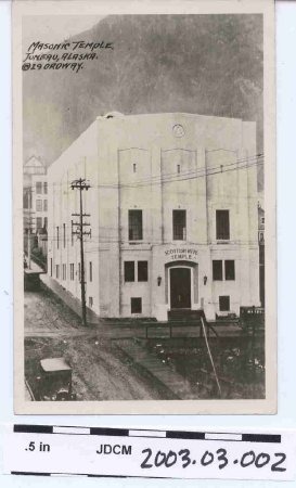 Postcard of Masonic Temple by