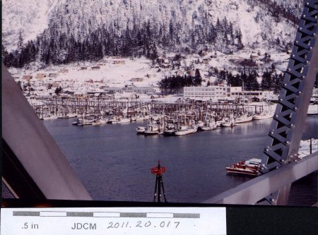Juneau from the bridge 1953
