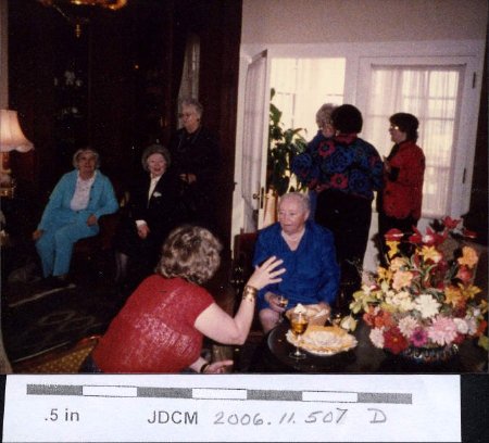 1986 Natalie Hewlett's and Connie Stewart's lunch at Governor's Mansion