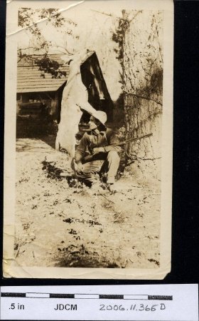 Hof hunting 1926 Caroline Jensen's father