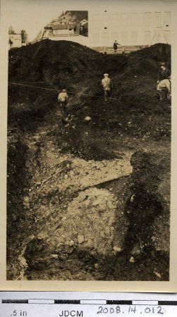 Excavation work 1929