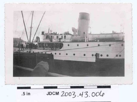Black & White Photograph of SS