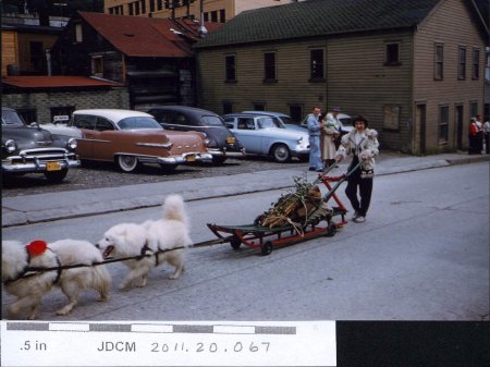 Statehood Parade July 4, 1959 Juneau Main St. Mary Joyce