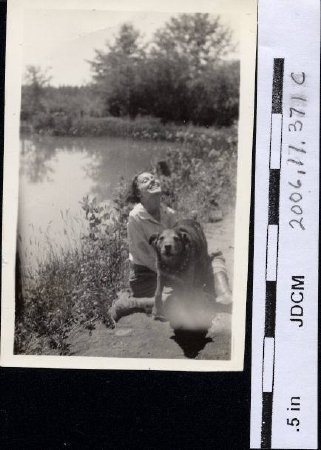 Bertha Hoff In Grass Valley July 1933