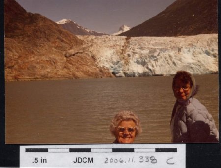 Side canyon in Tracy Arm July 1981
