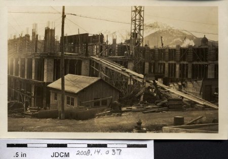 Upper floor construc. 1930