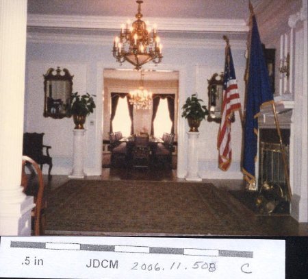 1986 Interior of Governor's Mansion - Dining Room