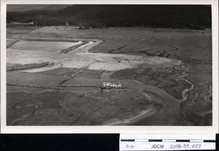 Juneau Airport dredging ~1960