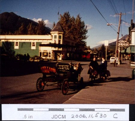 Skagway street scene 1988