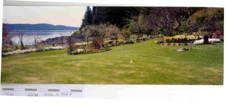 Panoramic scenes of the Jensen Gardens taken by Donna Delton 1991