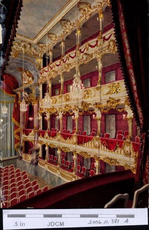 Altes Residenztheater postcard from Germany