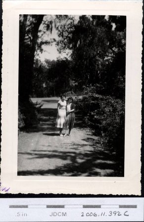 Mabel Lawson and Bertha Hoff ~1950