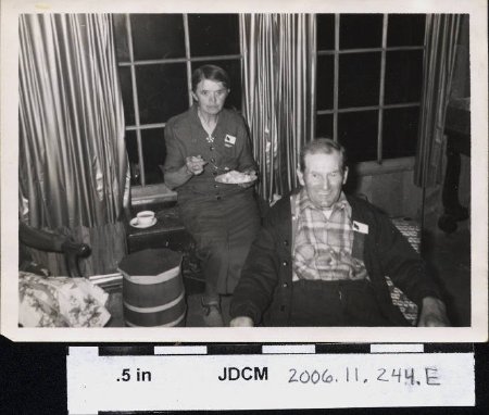 Olson's at Gitkov home in 1950's