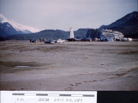 Pan American crash at Juneau Airport April 1959